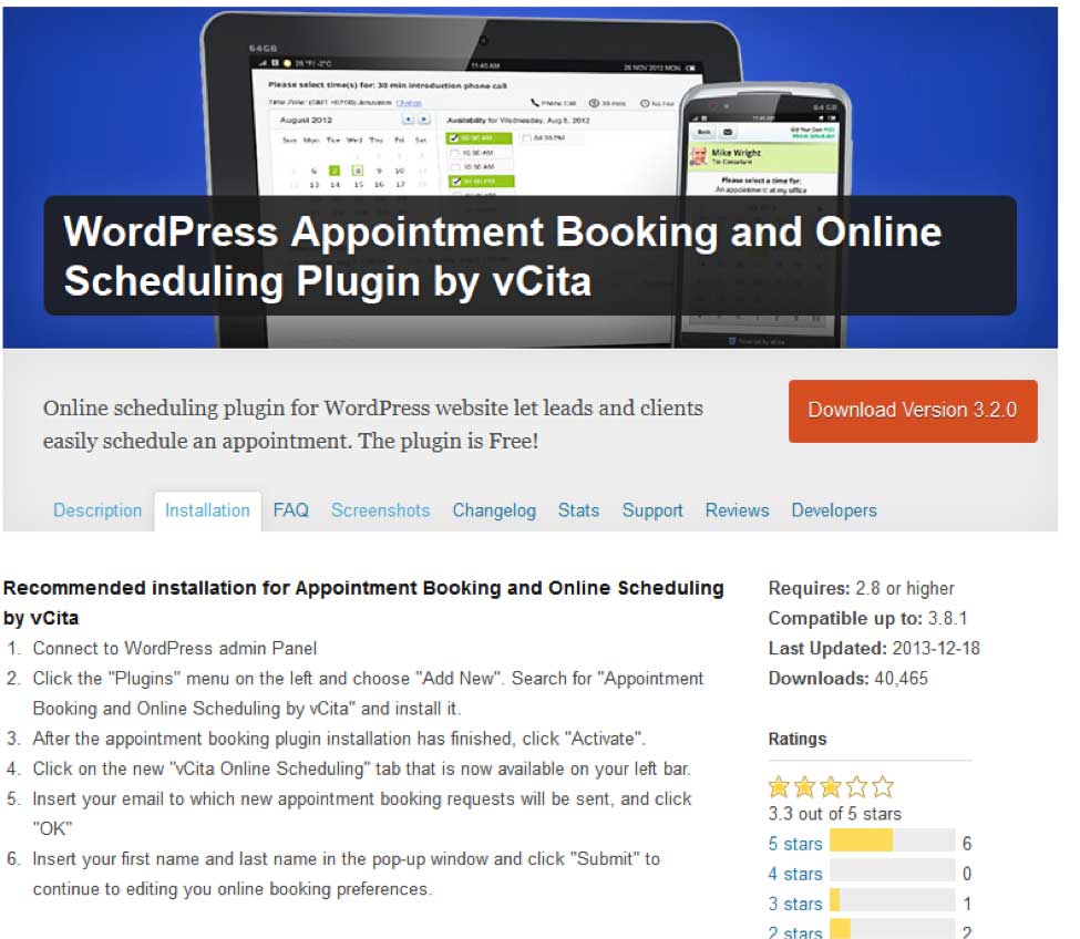 VCita-Wordpress-Blog