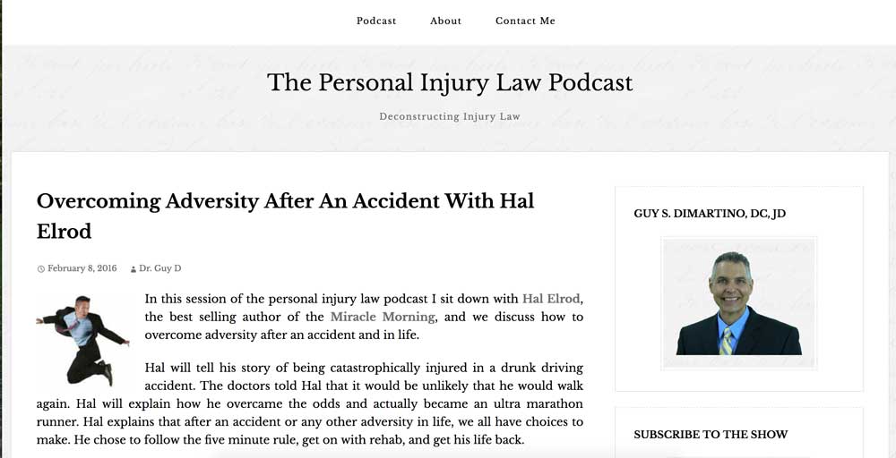 Videos, Books, and Reviews Are the Go-To Marketing Techniques for this Florida Injury Lawyer